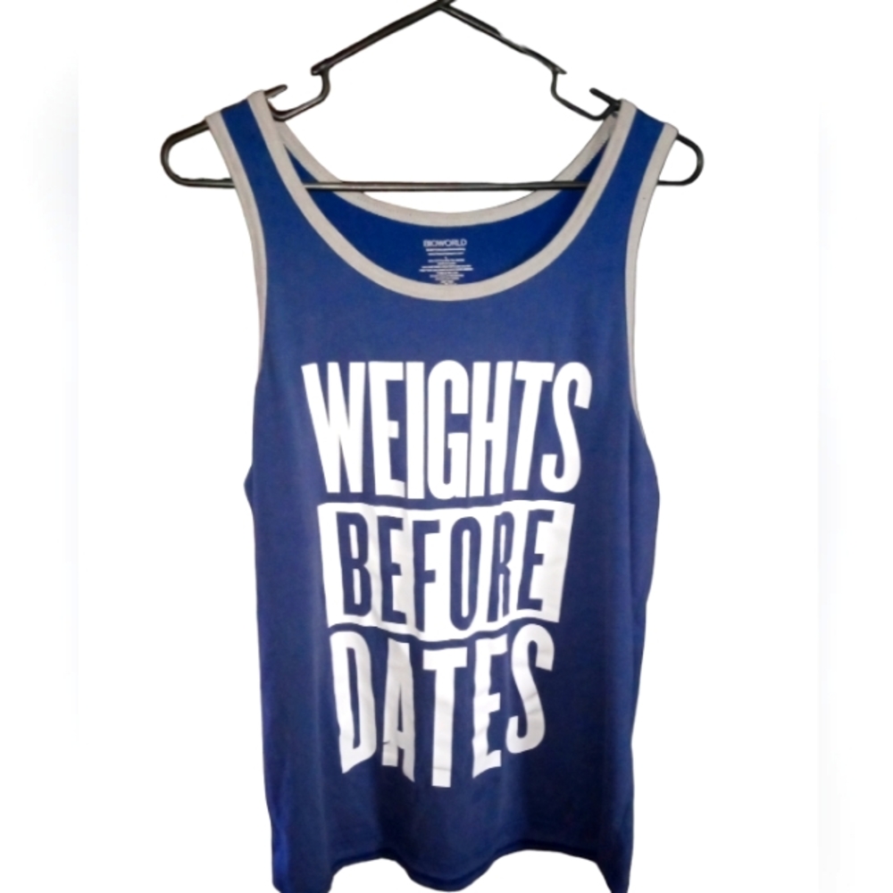 Tank top from bioworld blue and white